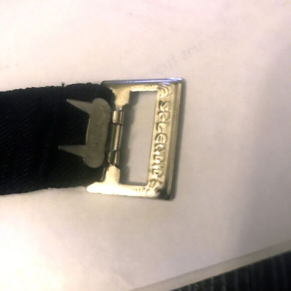 Pentagramma Vest Men 50 40 US Black White Pinstripe Button Front Waistcoat Italy - Picture 12 of 14